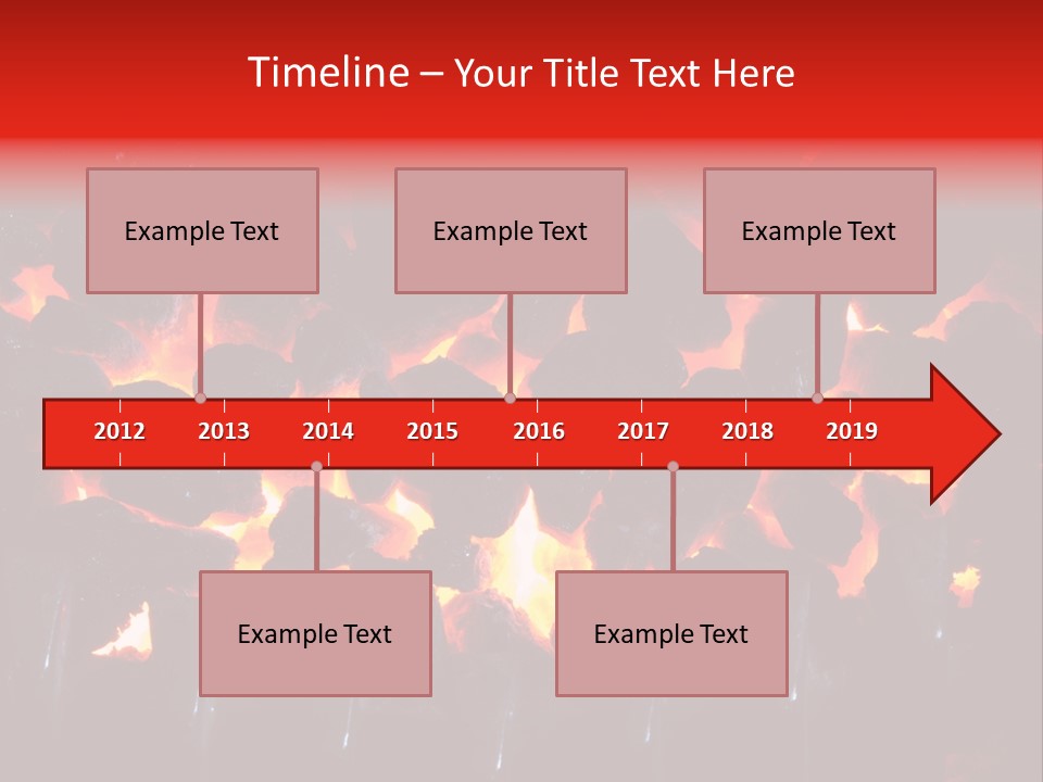 Coal Burning PowerPoint Template