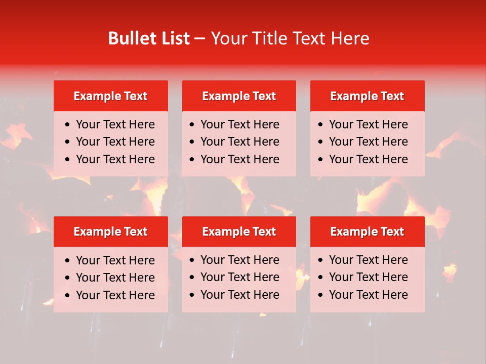 Coal Burning PowerPoint Template