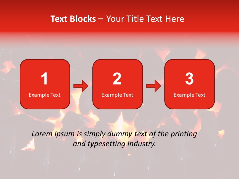 Coal Burning PowerPoint Template