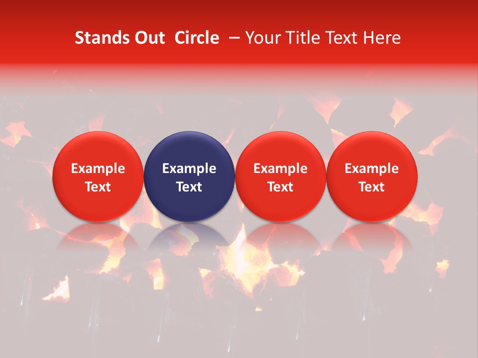 Coal Burning PowerPoint Template