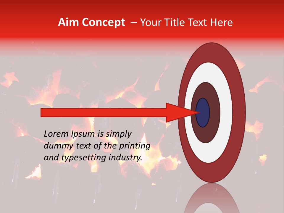 Coal Burning PowerPoint Template