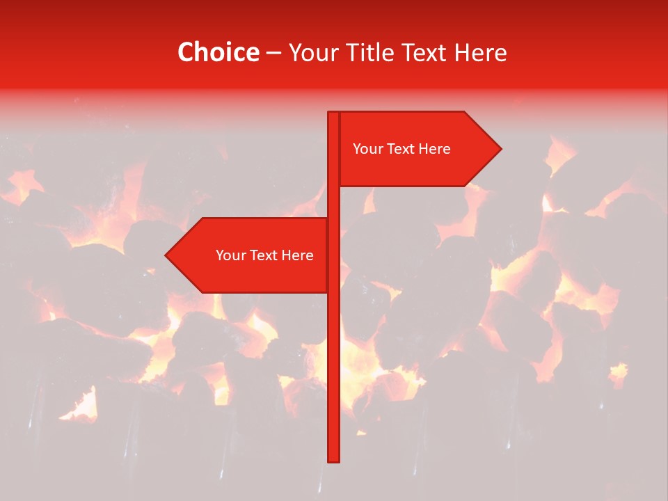 Coal Burning PowerPoint Template