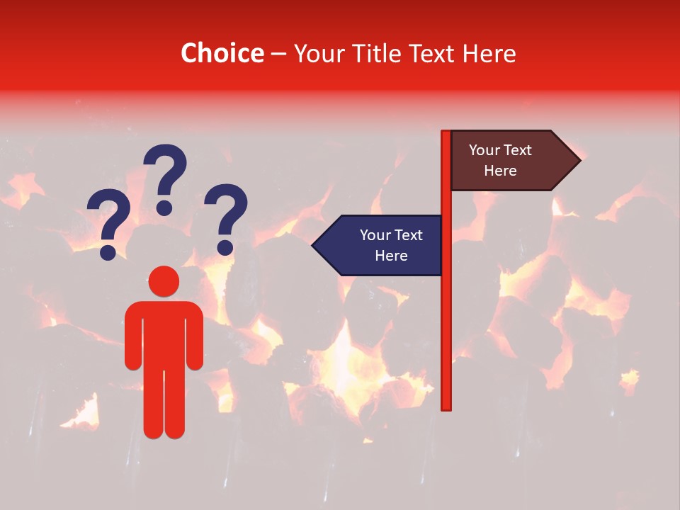 Coal Burning PowerPoint Template