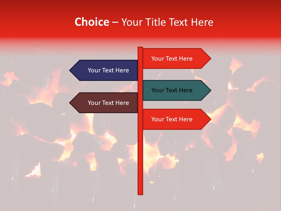 Coal Burning PowerPoint Template