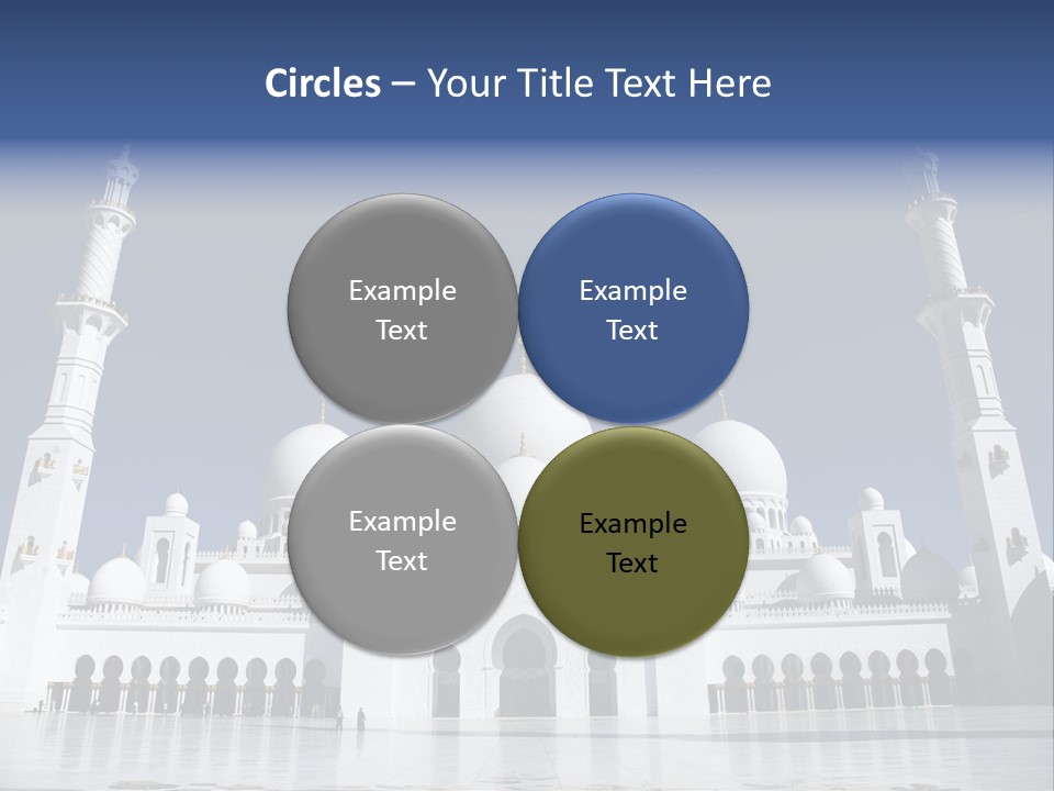 Abu Dhabi Mosque PowerPoint Template