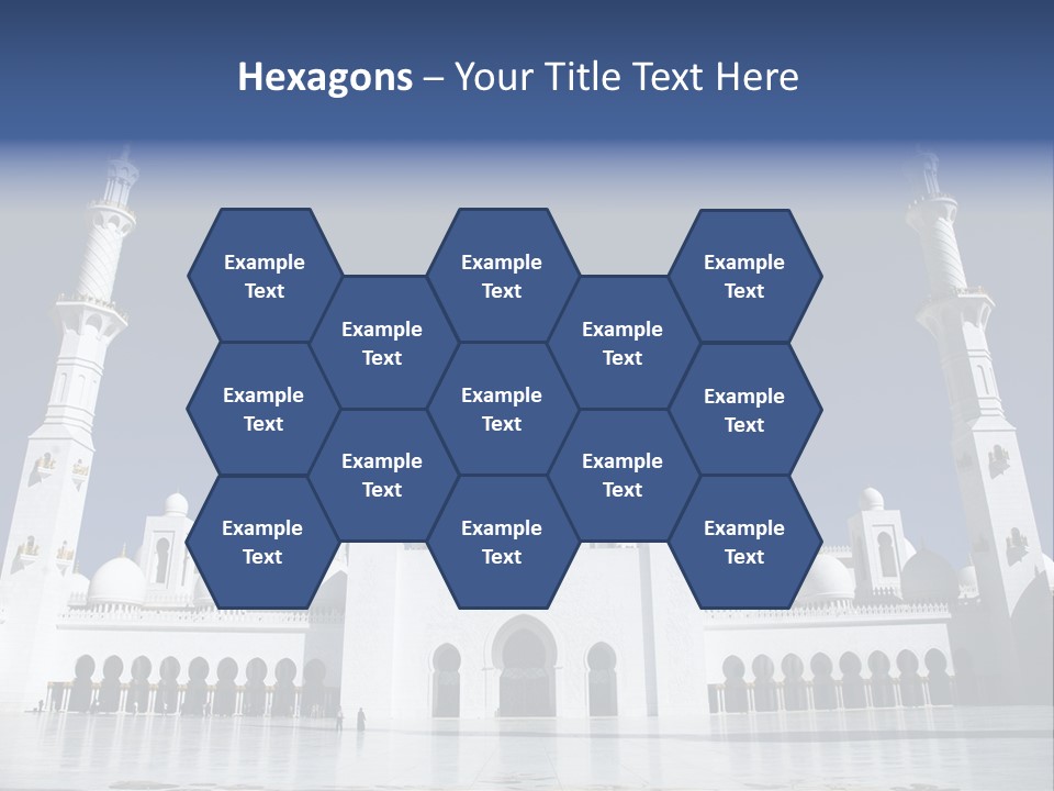 Abu Dhabi Mosque PowerPoint Template