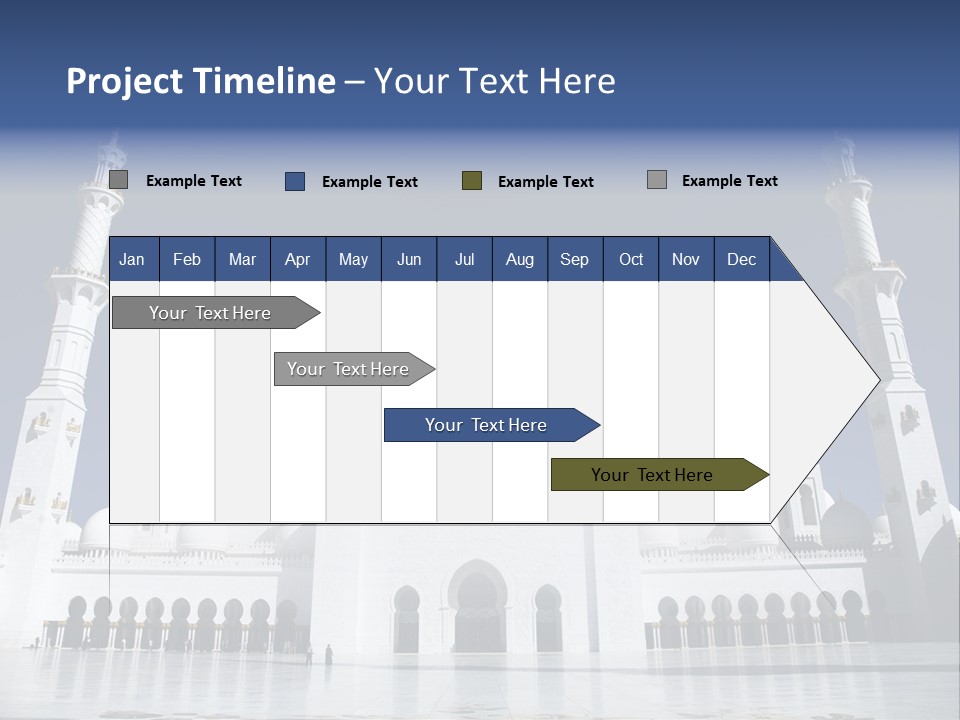 Abu Dhabi Mosque PowerPoint Template