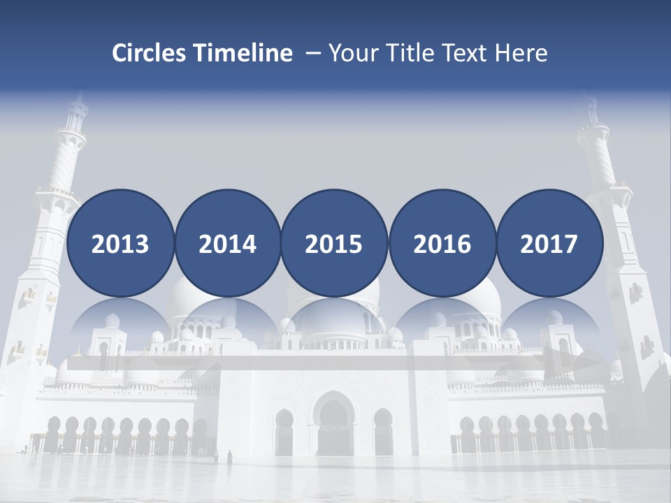 Abu Dhabi Mosque PowerPoint Template