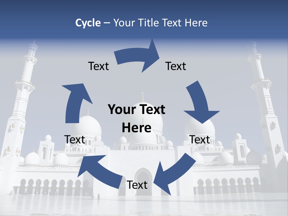 Abu Dhabi Mosque PowerPoint Template