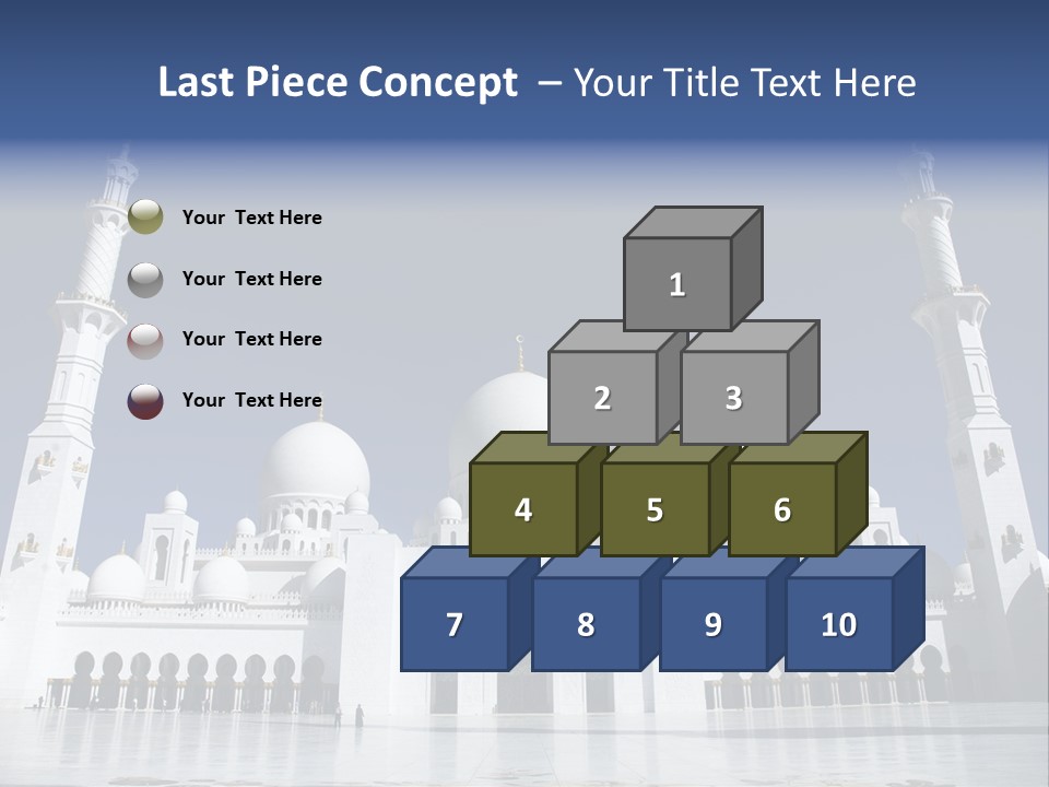 Abu Dhabi Mosque PowerPoint Template