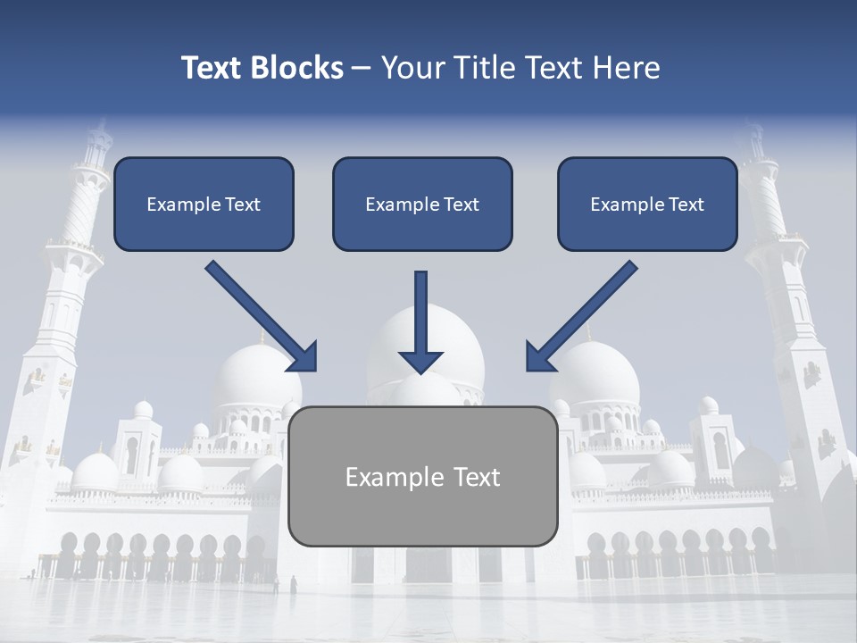 Abu Dhabi Mosque PowerPoint Template