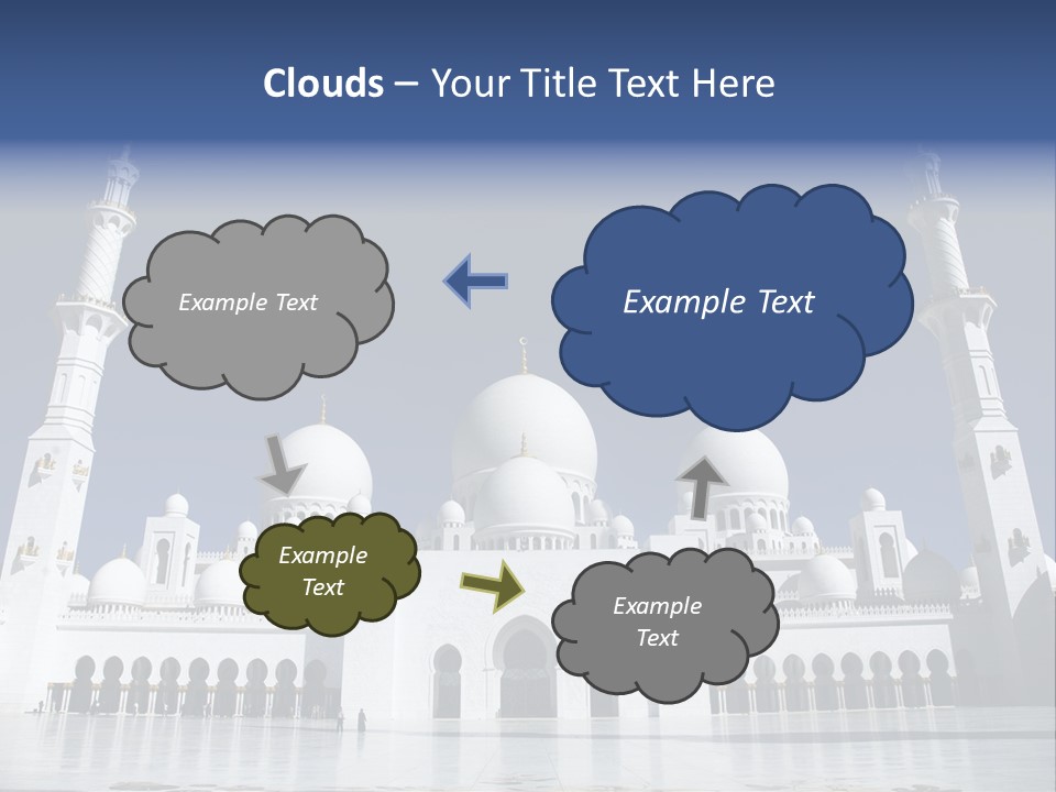 Abu Dhabi Mosque PowerPoint Template