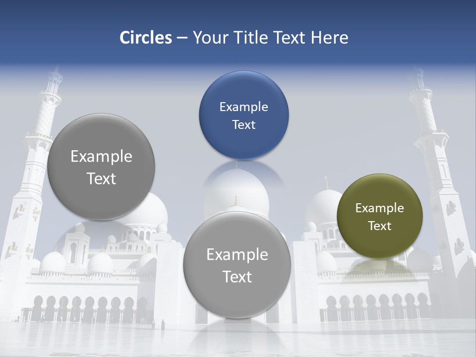 Abu Dhabi Mosque PowerPoint Template