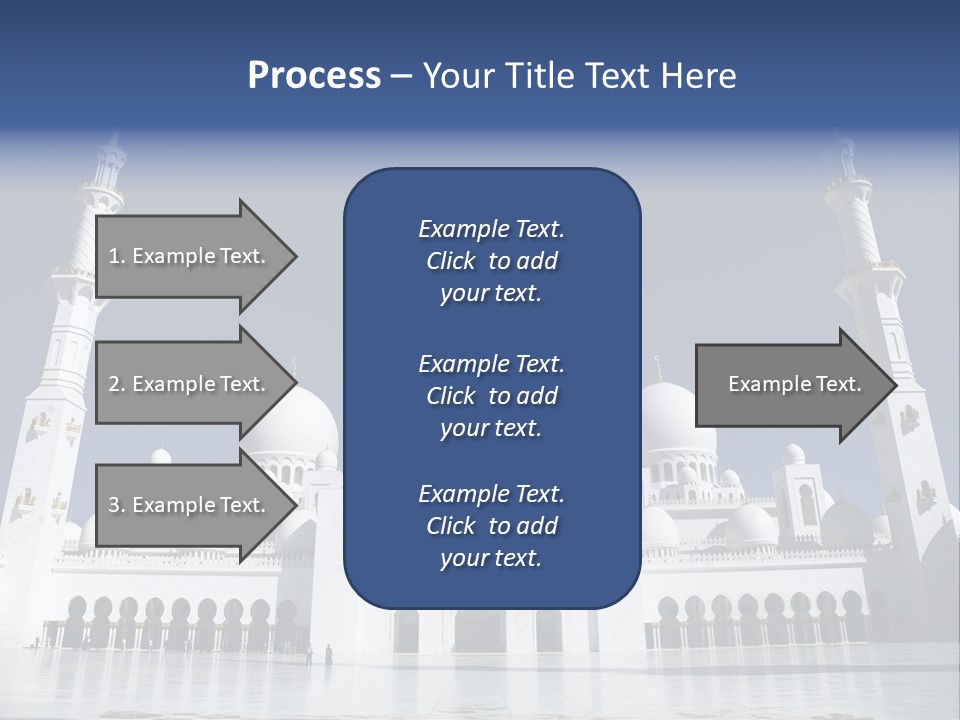 Abu Dhabi Mosque PowerPoint Template