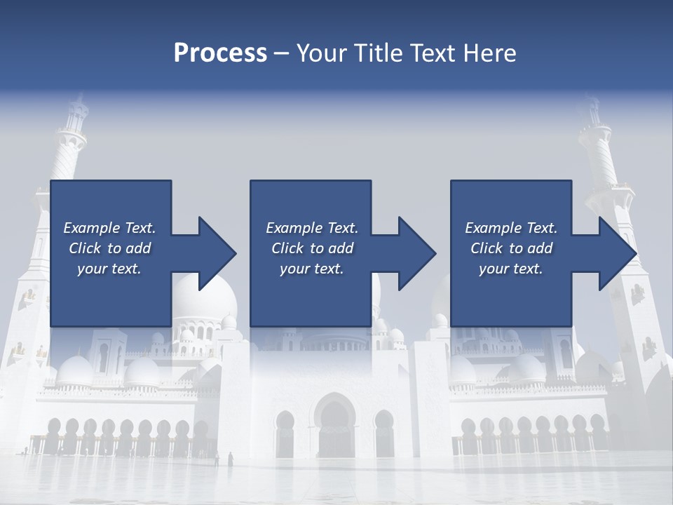 Abu Dhabi Mosque PowerPoint Template