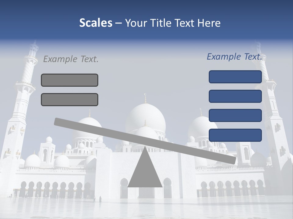 Abu Dhabi Mosque PowerPoint Template