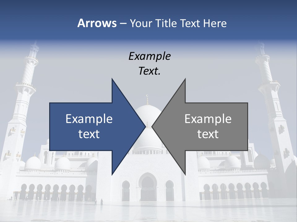 Abu Dhabi Mosque PowerPoint Template