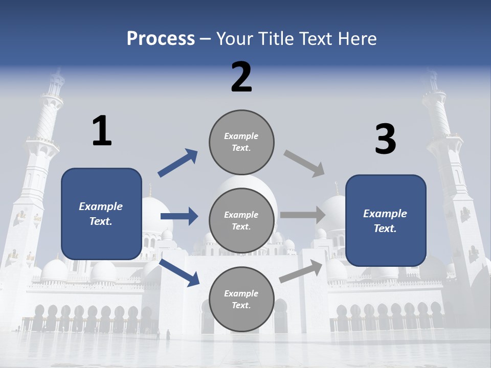 Abu Dhabi Mosque PowerPoint Template