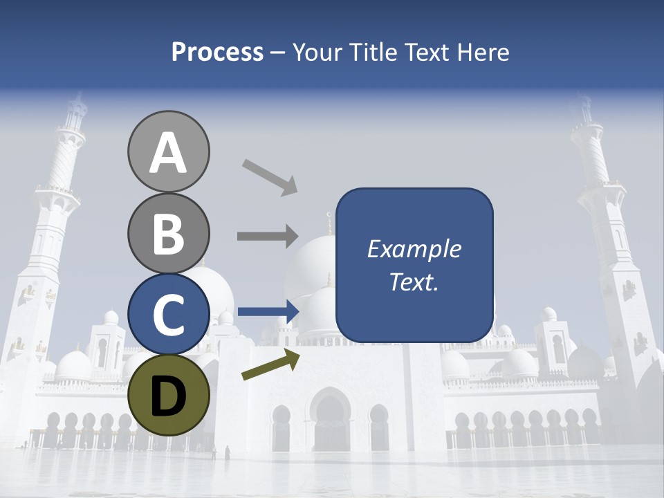 Abu Dhabi Mosque PowerPoint Template