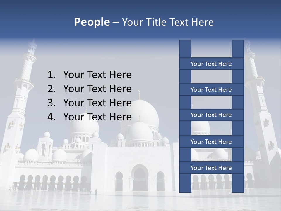 Abu Dhabi Mosque PowerPoint Template