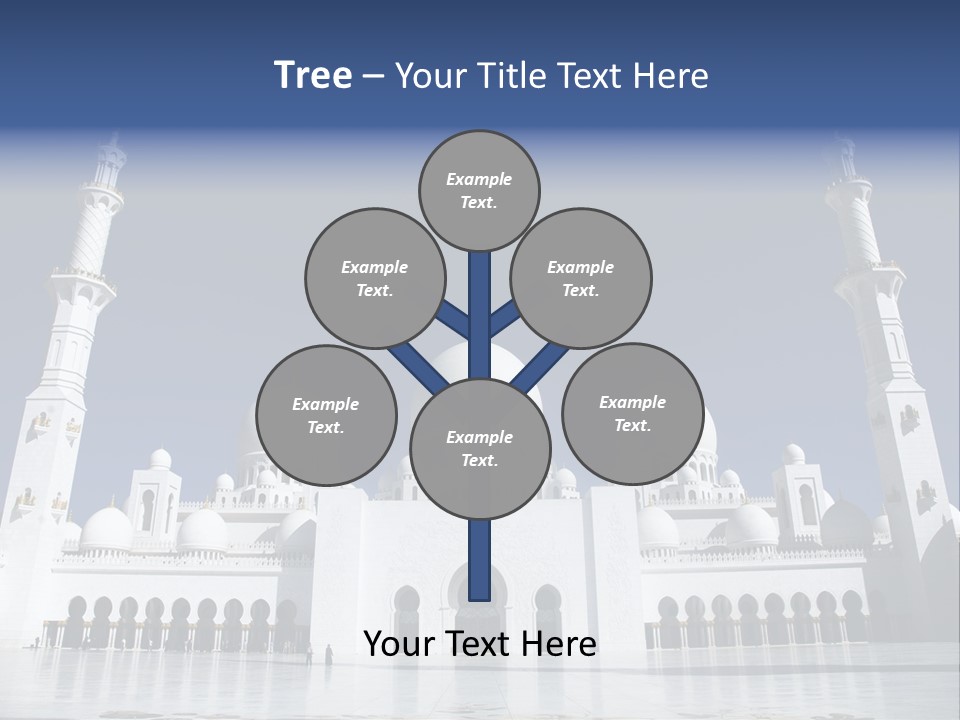 Abu Dhabi Mosque PowerPoint Template