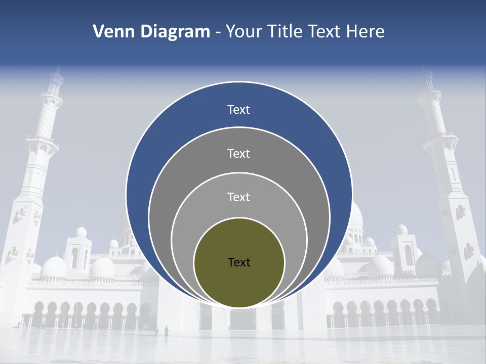 Abu Dhabi Mosque PowerPoint Template