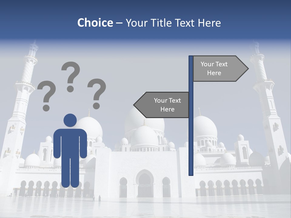 Abu Dhabi Mosque PowerPoint Template