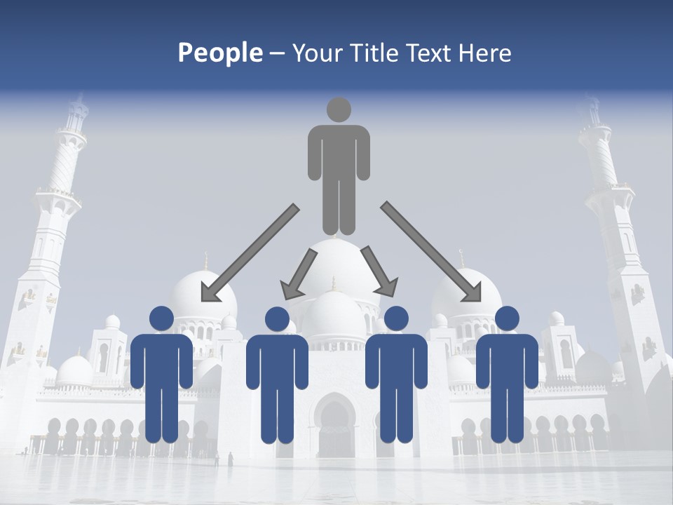 Abu Dhabi Mosque PowerPoint Template