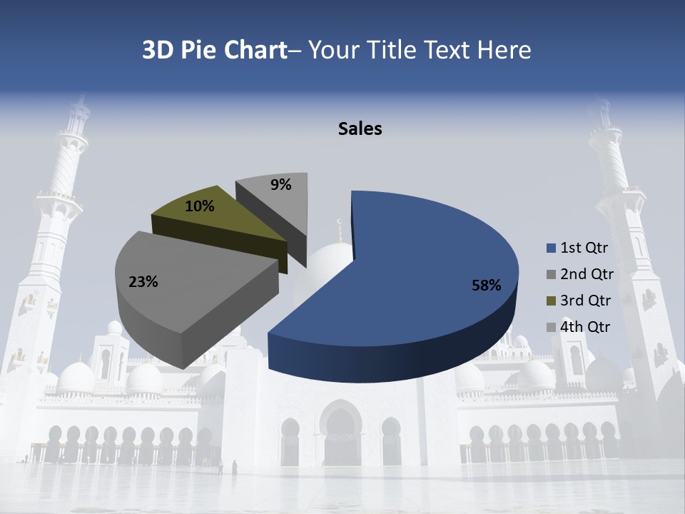 Abu Dhabi Mosque PowerPoint Template