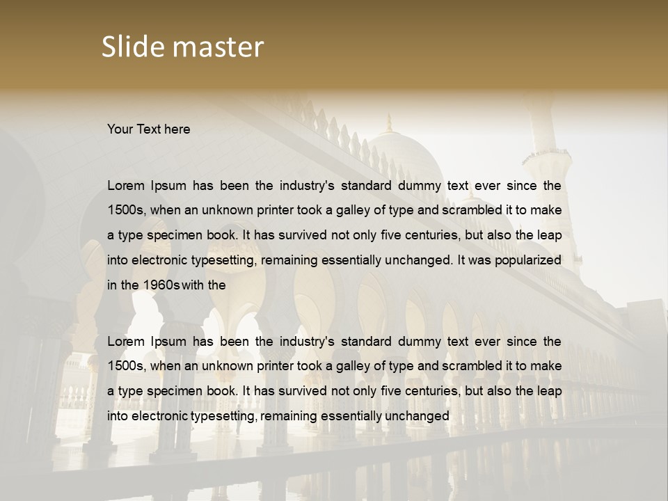 Mosque PowerPoint Template