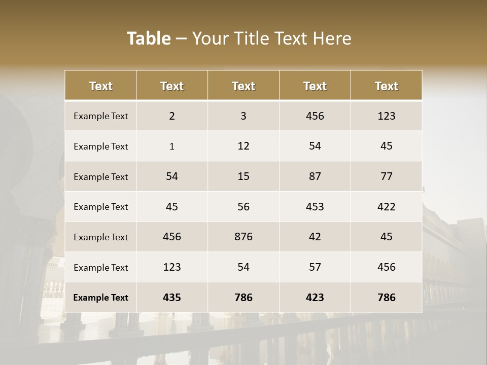Mosque PowerPoint Template