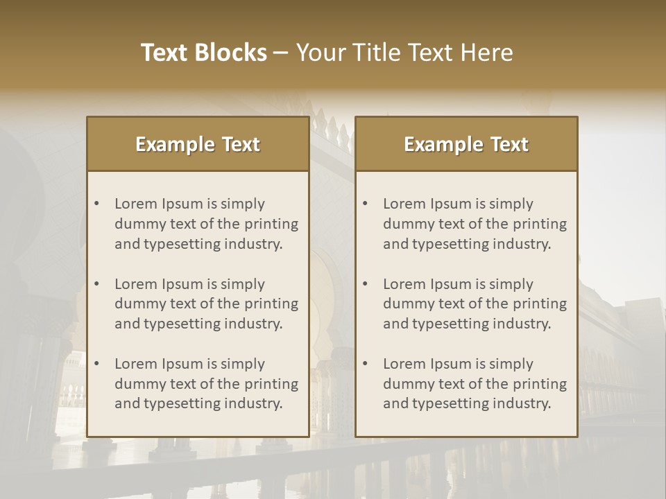 Mosque PowerPoint Template