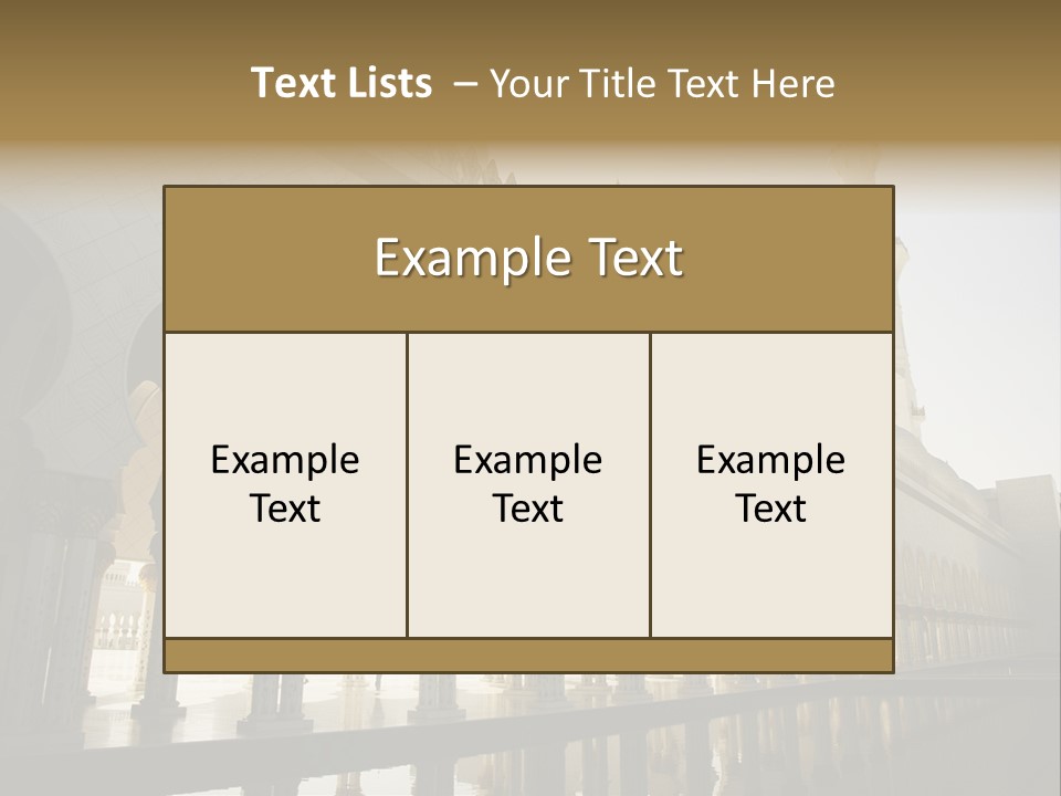 Mosque PowerPoint Template