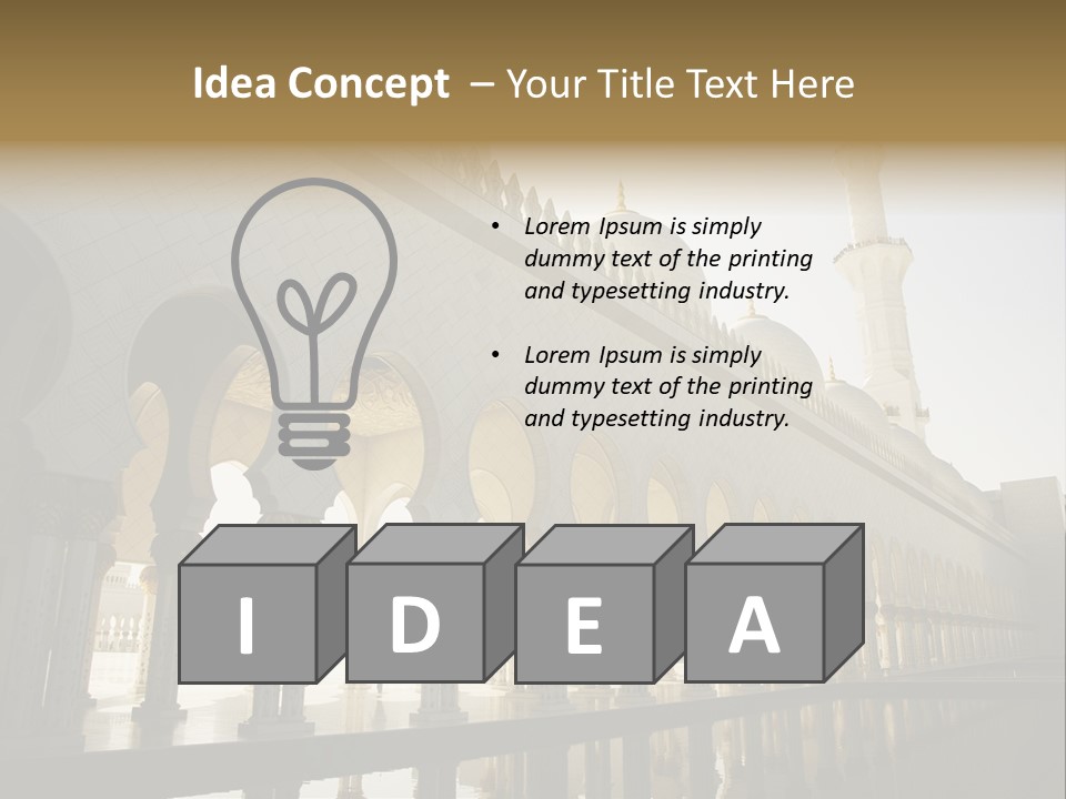 Mosque PowerPoint Template