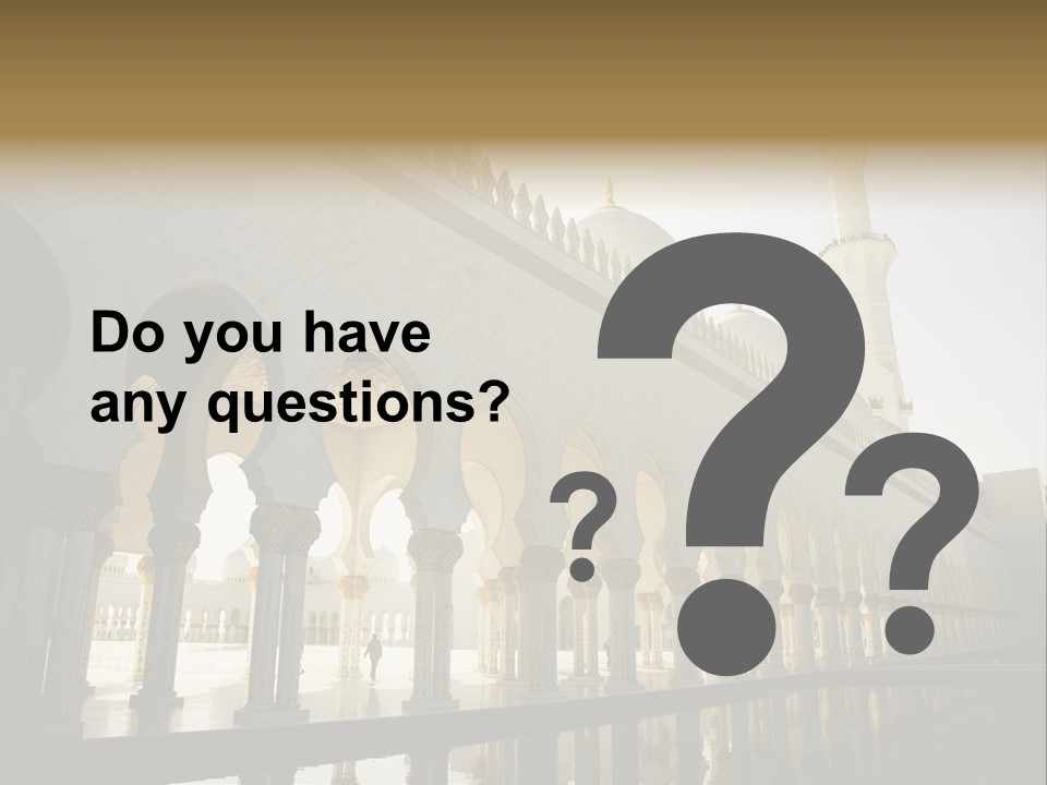 Mosque PowerPoint Template