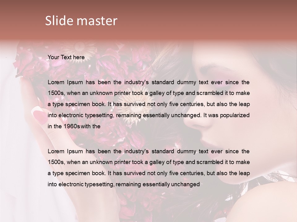 One Shape Romance PowerPoint Template