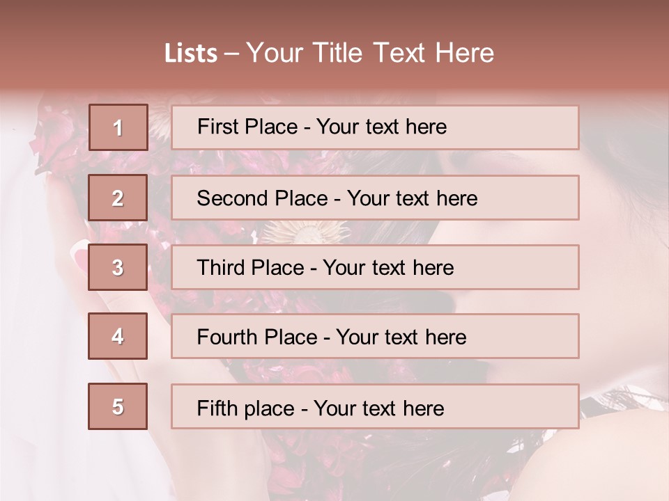 One Shape Romance PowerPoint Template