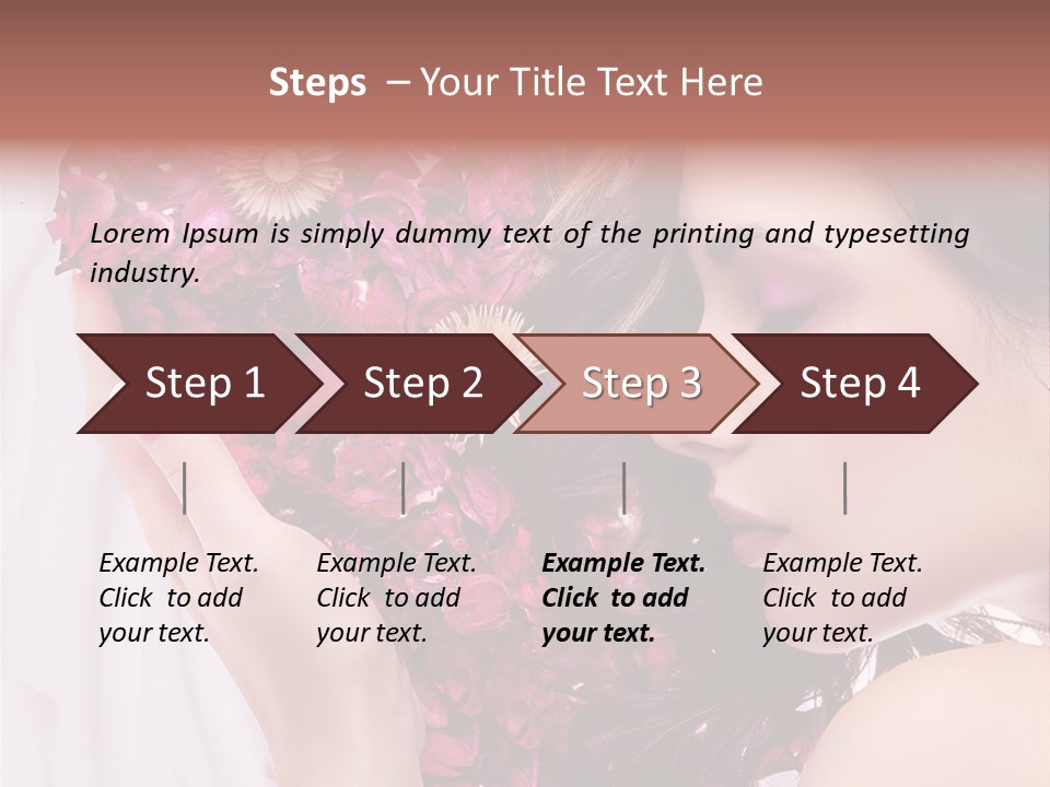 One Shape Romance PowerPoint Template