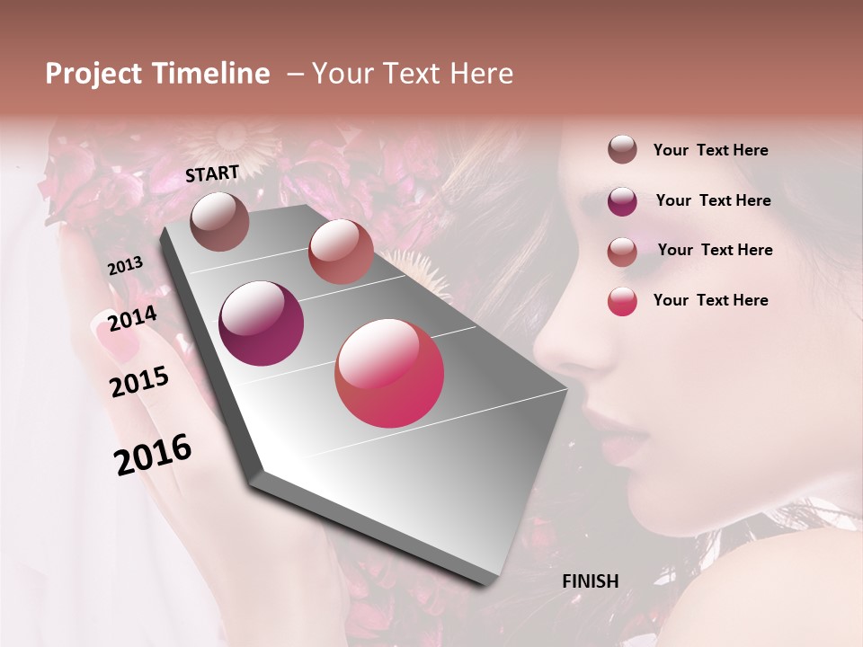 One Shape Romance PowerPoint Template