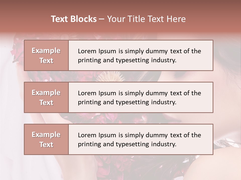 One Shape Romance PowerPoint Template