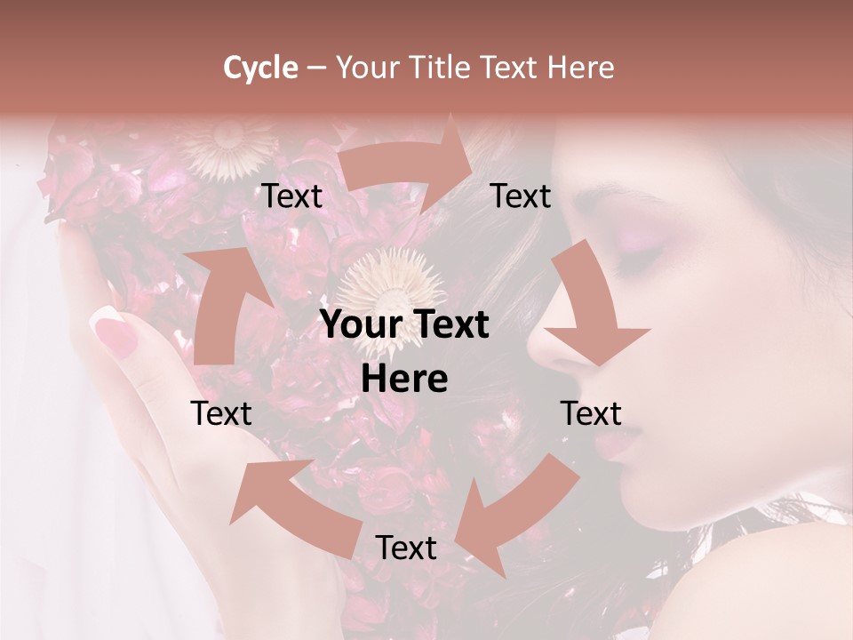 One Shape Romance PowerPoint Template