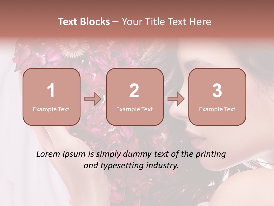 One Shape Romance PowerPoint Template