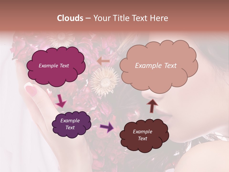 One Shape Romance PowerPoint Template