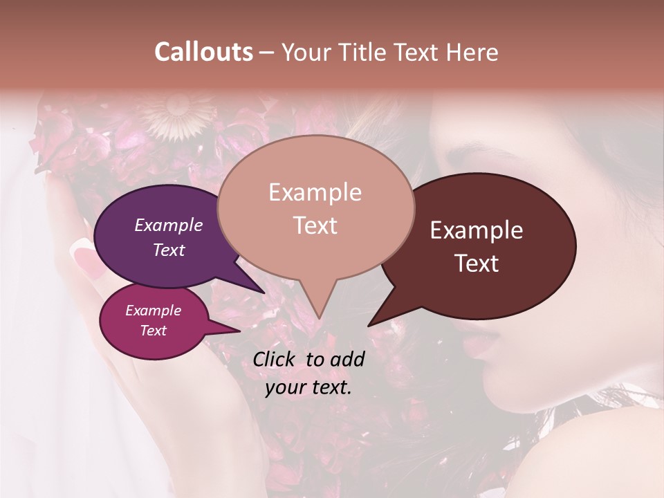 One Shape Romance PowerPoint Template