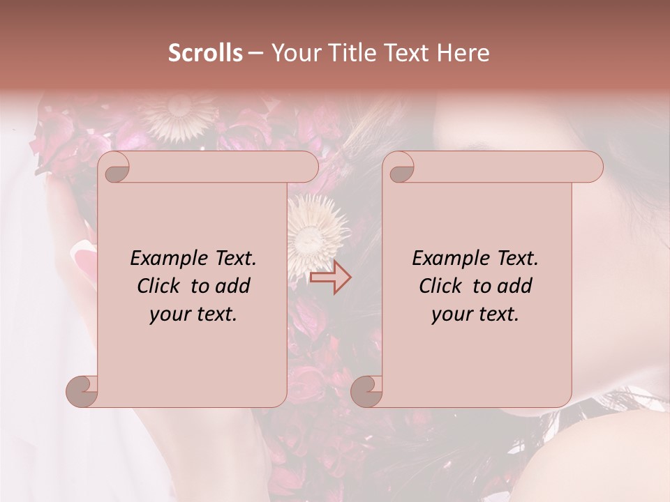 One Shape Romance PowerPoint Template