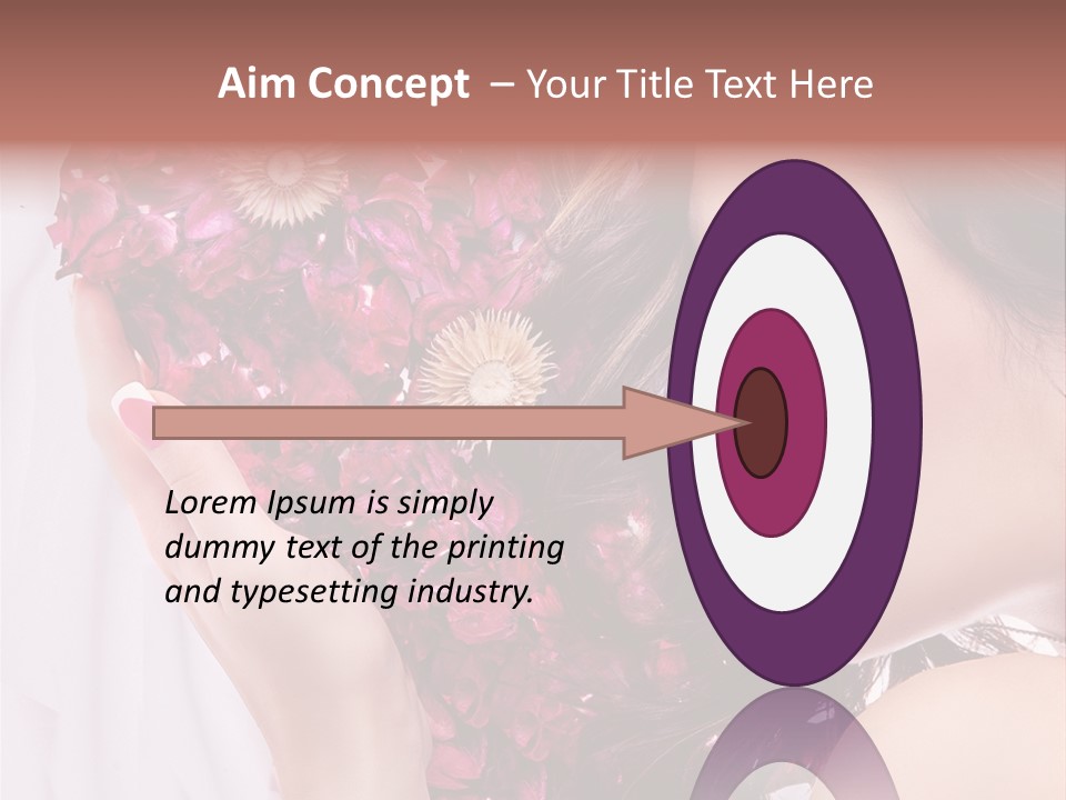 One Shape Romance PowerPoint Template