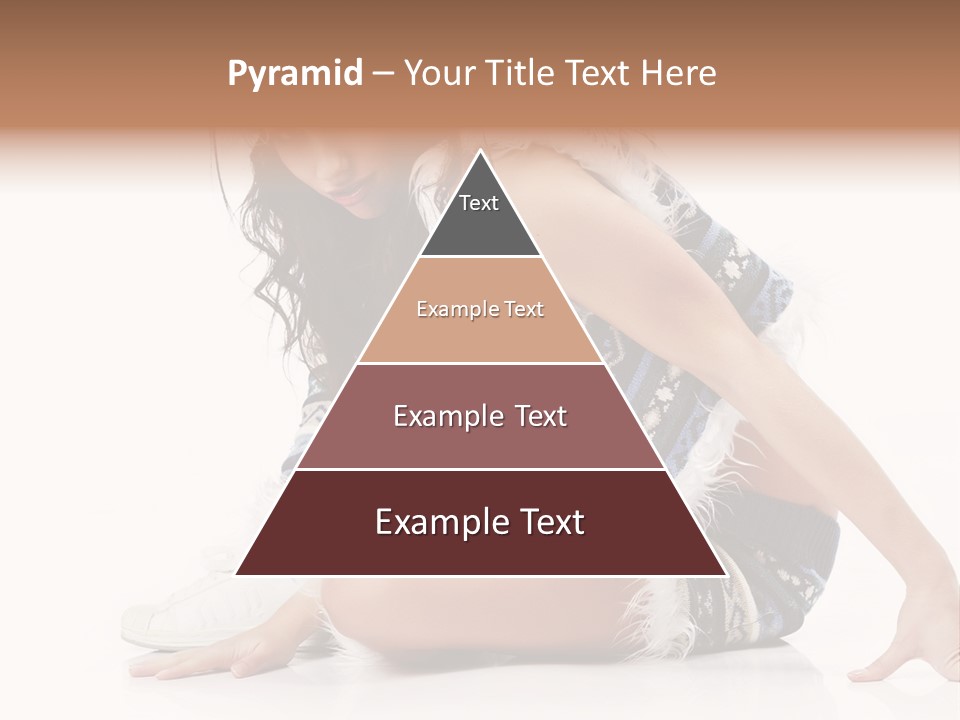 Fashion Caucasian Color PowerPoint Template