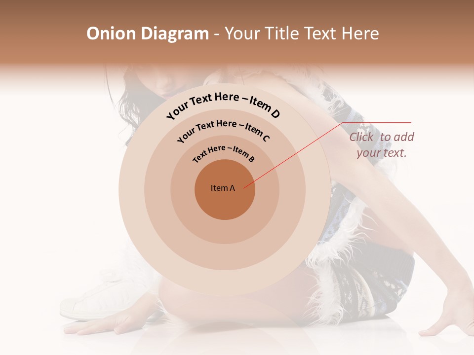 Fashion Caucasian Color PowerPoint Template