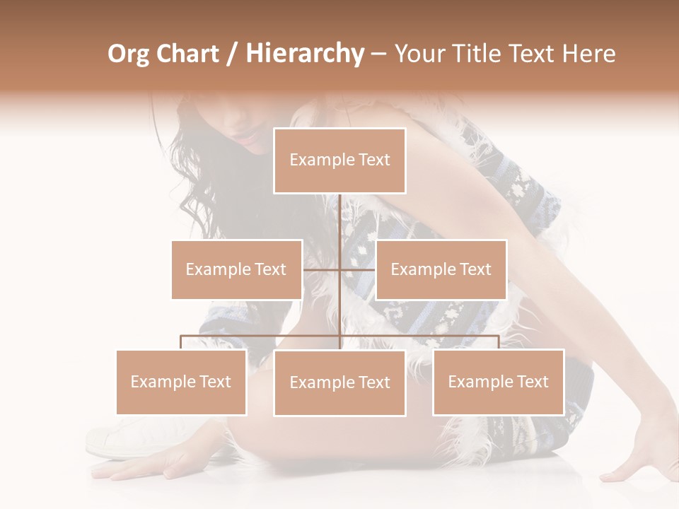 Fashion Caucasian Color PowerPoint Template