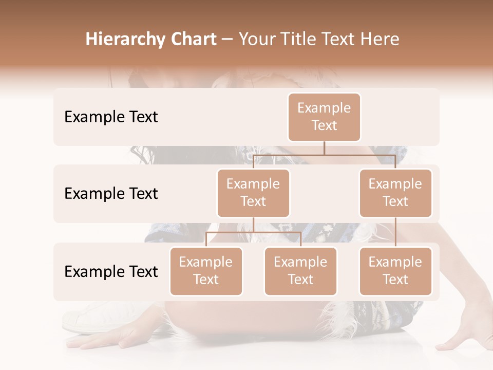 Fashion Caucasian Color PowerPoint Template